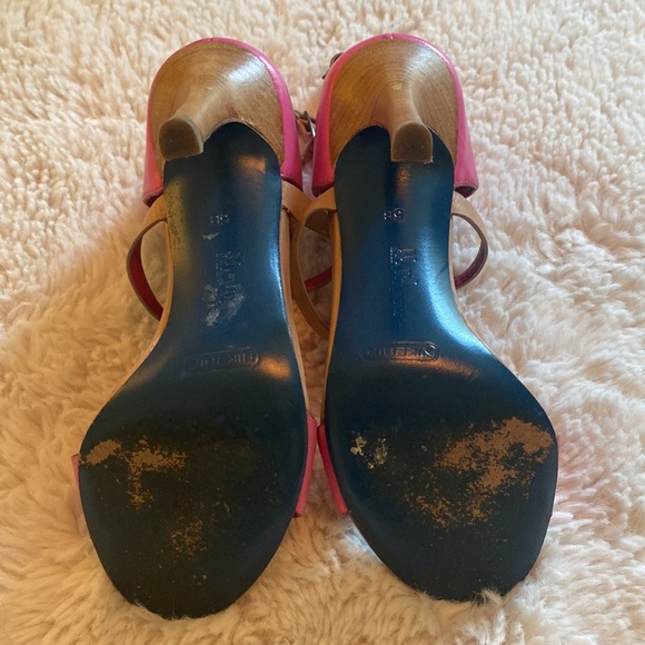 Cole Haan Pink & Tan Sandals 👡 💕 - Picture 7 of 8